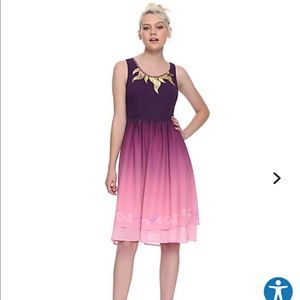 HER UNIVERSE DESTINATION TANGLED OMBRÉ DRESS NWT